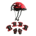 thumbnail image 1 of PVCS Ensemble de 7 Pcs Casque de Sécurité pour Patinage pour Enfants Genou, 1 of 3