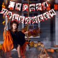 thumbnail image 2 of Maojin Decoración de Halloween Decoraciones de Halloween Bandera de Halloween Decoraciones de papel para fiestas Bar Lugar Atmósfera Foto Accesorios(Buy 2 Get 1 Free), 2 of 3