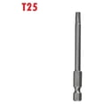 thumbnail image 5 of 1 Pcs T25 Magnetic Head Torx Screwdriver Bit 75mm Security Tamper Proof Star, 5 of 9
