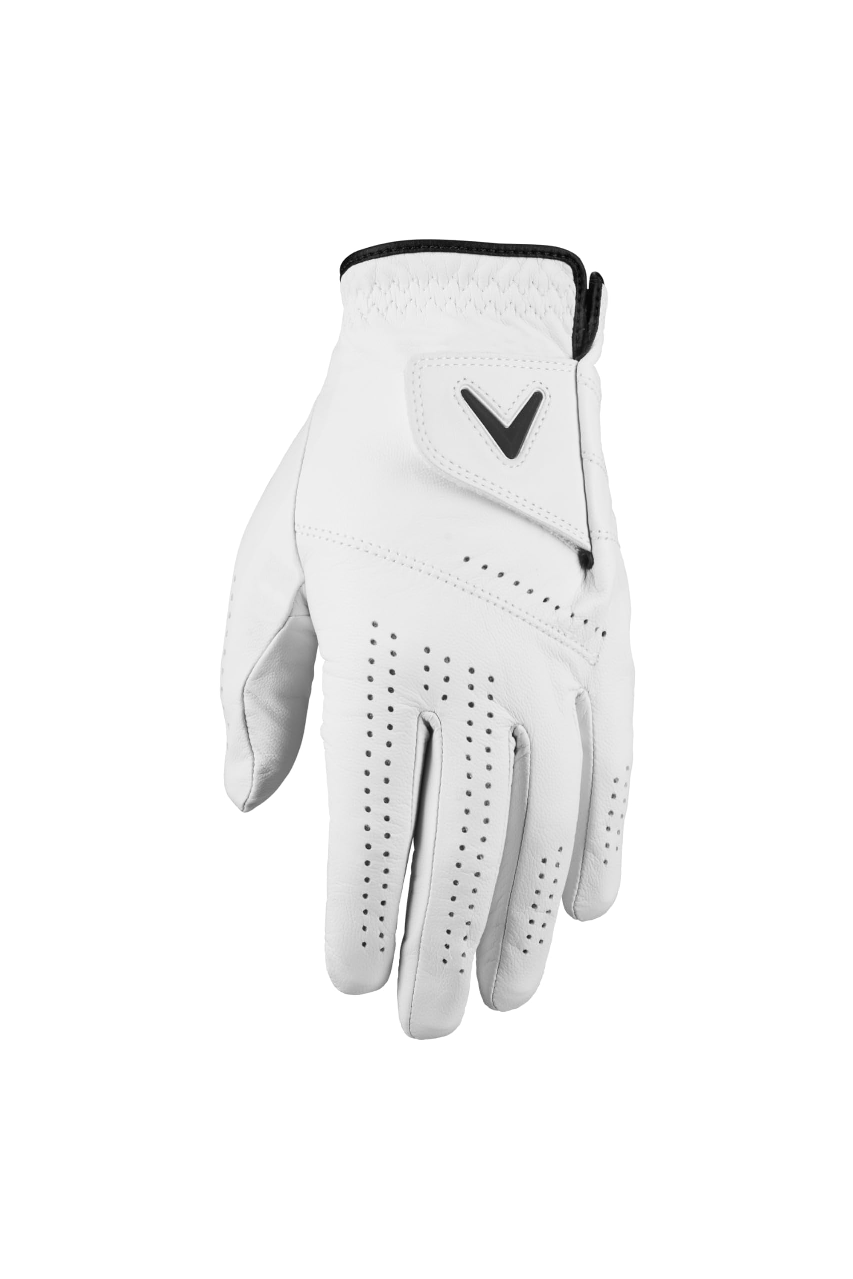 Callaway Golf Dawn Patrol Glove (Worn on Right Hand, White 2024, Medium, Standard)