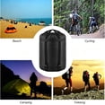 thumbnail image 5 of GOGHOST Compression Stuff Sack for Sleeping Bag Accessories,210T Tear Resistant Polyester,Black,20L, 5 of 7