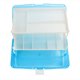 thumbnail image 1 of Caja de Almacenamiento de en Color Azul, Caja Multiusos Hecha de plástico Tiene Bandeja extraíble XianweiShao 9024735001126, 1 of 5