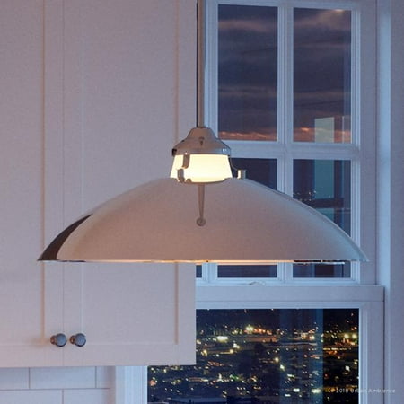 Ambiance Ambiance Path Urban Ambiance Luxury Mid-Century Modern Pendant, Size: 8-1/4