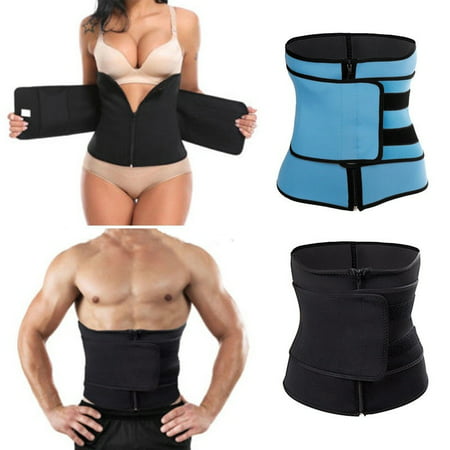 Waist Cinchers Trainer for Women Unisex Sport Gym Sweat Hot Belt Body Shaper Slim Plus Size S-3XL