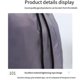 thumbnail image 3 of Polyester Drawstring Bag Sports Marathon Drawstring Bag Gray, 3 of 5