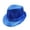 Royal Blue, variant on Sequin Fedora Hat, Glitter Sequin Hat Solid Color Dance Hat Retro Disco Cap, Party Costume Cap for Women Men Adult Kids