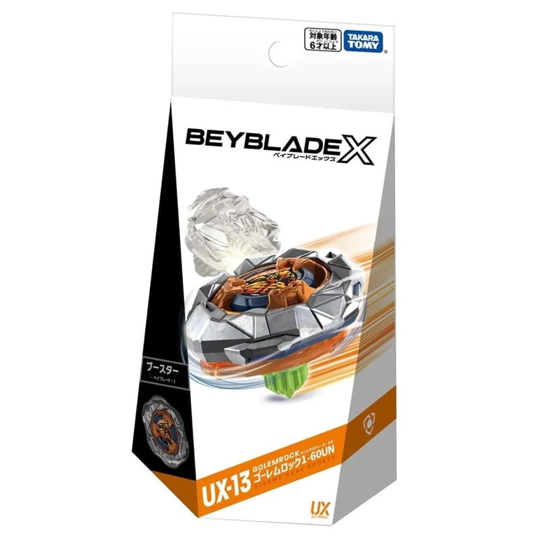 Takara Tomy Beyblade X UX-13 Golem Rock 1-60UN - Walmart.com