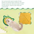 thumbnail image 2 of Tapete rascador para gatos, tapete de sisal natural para gatos, tapete horizontal para rascar el piso del gato, protege alfombras y sofás, almohadillas para orejas rascadoras para gatos de interior, 2 of 6