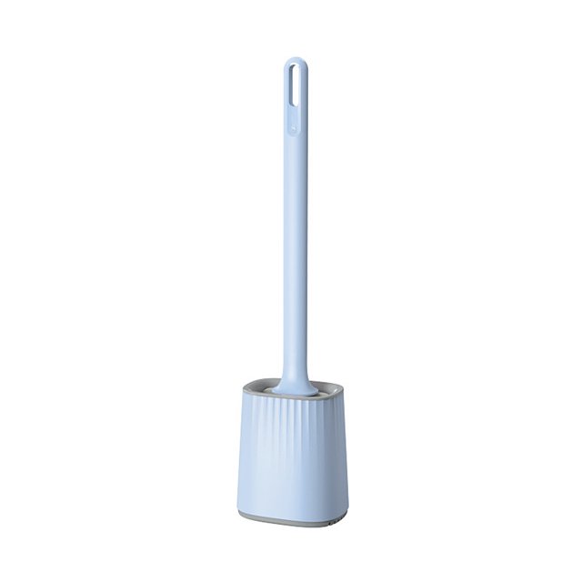Monstrate Cepillo de baño 3 en 1, cepillo de baño sin perforaciones montado en la pared, herramienta de limpieza de mango largo, cepillo de baño Suministros de limpieza para el hogar azul claro Monstrate HA005929-02B