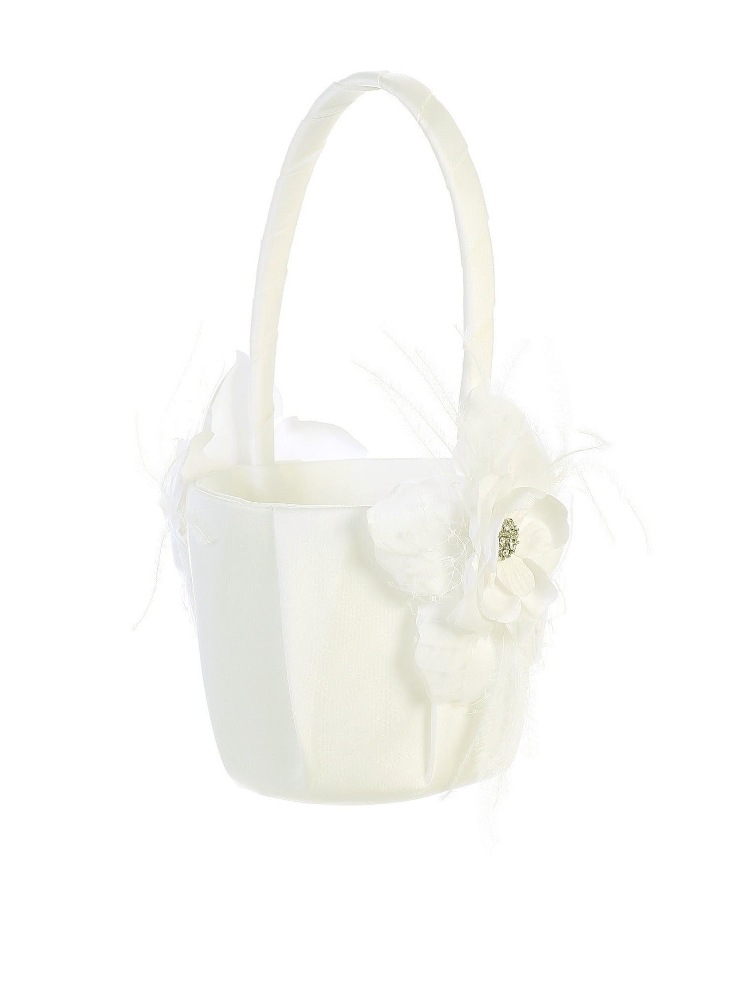 flower girl bags ivory