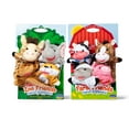 thumbnail image 4 of Melissa & Doug Animal Hand Puppets 2-Pack (4 animals in each) - Zoo Friends and Farm Friends, 4 of 10