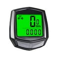 thumbnail image 1 of Bike Speedometer, Bicycle Speedometer Cycle Bike Odometer with LCD Display Accurate Speedometer, 1 of 8