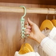 thumbnail image 1 of Yasu Hanger Space-saving Sturdy Practical Closet Storage Hanger, 1 of 4