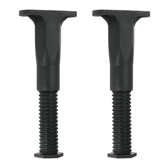 Unique Bargains 2 Pack Adjustable Bed Frame Support Legs, 4 Inch Bed Center Slat Support Leg
