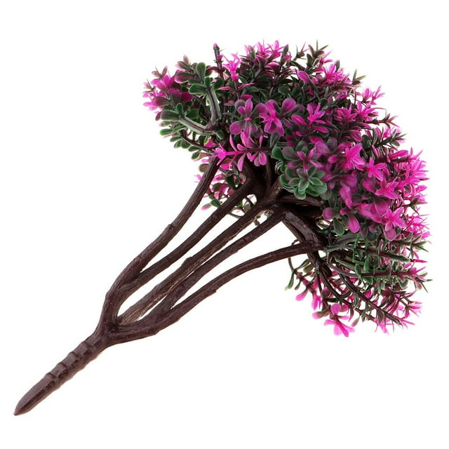 segolike Trees, Miniature Plastic Trees for Model Railway Scenery Trains Landscape Trees -red Needle leaf