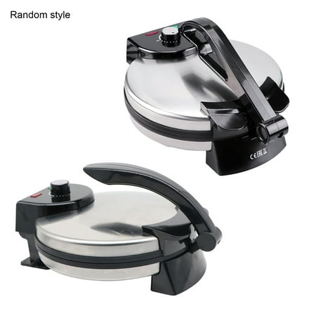 

iaksohdu 1800W Electric Non-Stick Crepe Pizza Paratha Pancake Maker Baking Pan Machine