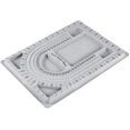 thumbnail image 1 of Bead Design Board Bracelet Design Board Flocked Bead Board Necklace Beading Jewelry Organizer Tray Design for DIY Craft Tool, 1 of 8