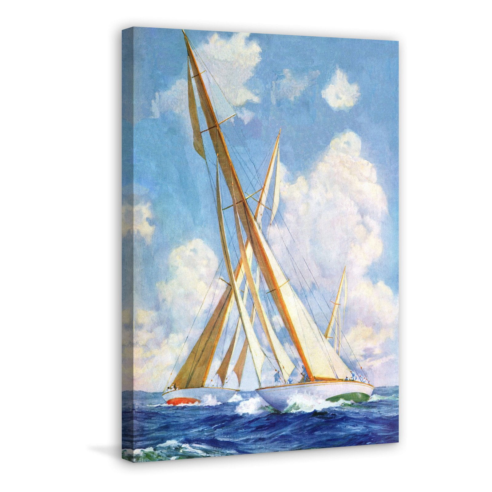 Marmont Hill Crossed Sails Wall Art