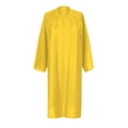 thumbnail image 2 of Mens Shirts Unisex Choir Robes For Church Baptism Officiant Confirmation Costume,Graduation Gown Pastor &judges Robe Gifts for Men Yellow Polyester XS, 2 of 4
