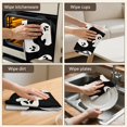 thumbnail image 6 of 2 Pcs Funny Kitchen Towels,Black Halloween Ghost Silhouettes Microfiber Dish Towels,Kitchen Tea Towels,Kitchen Towel Set (18" X 26"), 6 of 7