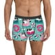 thumbnail image 1 of Balery Dogs With Swimming Calzoncillos bóxer para hombre, ropa interior de algodón suave y transpirable con cinturilla de nailon-Large, 1 of 5