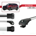 thumbnail image 3 of Compatible with Kia Sportage 2023-2025 ACE-1 Car Roof Rack Cross Bar Grey Aluminium 2 Bars, 3 of 8