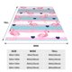 thumbnail image 3 of Balery Flamingo1 Manta de Felpa Suave y Acogedora – Cobija de Franela Aterciopelada para Cama, Lavable y Cálida para Sofá, Mascotas, Transpirable-80"x60", 3 of 7