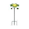 thumbnail image 2 of Comedero y bebedero metálico para pájaros para exteriores | Estaca de jardín con bebedero y comedero | Atractor de colibríes y aves silvestres resistente a la intemperie | Decoración para patios,, 2 of 9