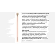 Patrick Ta Eyeshadow Blending Brush, Professional Makeup Brush for Powder & Cream Eyeshadow