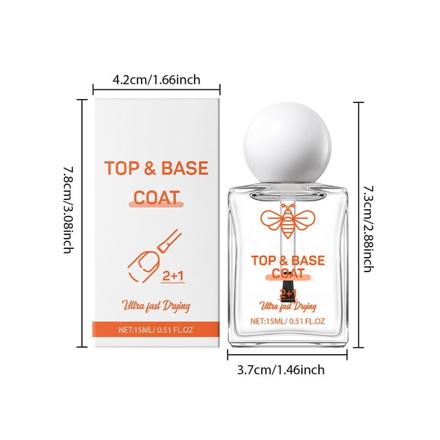 Agente fortalecedor líquido para el cuidado de las uñas, adhesivo para la capa inferior de aceite, 15 ml, lápiz para uñas
