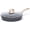 Black, variant on 10" Non-Stick Frying Pan with Glass Lid – Classic Granite Coating, PFOA-Free, Omelet & Egg Pan, Stone Chef's Pan
