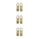 thumbnail image 4 of Inteprter Deslizadores de cremallera Pull Extension Mend Fixer Repair Antideslizante Pull Tab Zipper Head para bolsa Zapatos Oro claro Type1 NO1, 4 of 6