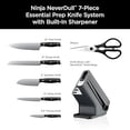 thumbnail image 2 of SET  CUCHILLOS NINJA NEVERDULL ESSENTIAL 7 PIEZAS CON AFILADOR, 2 of 2