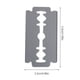 thumbnail image 4 of Qarigey Rebanadoras de afeitar de doble cara, 100 Uds., cortadoras de afeitar, accesorios de corte de lados duros de alta resistencia para plantillas de cejas, 4 of 6