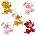 thumbnail image 2 of KOOYET Newborn Kids Girls Sandals Shoes Cute Flower Breathable Anti-Slip Summer Shoes Sandals+ Bow Headband 0-18M, 2 of 6