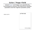 thumbnail image 3 of Zoomtoner Compatible with Canon 4218C002 Ink / Inkjet Cartridge - Regular Yield - Yellow, 3 of 4