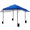 Blue, variant on Alden Design 10x17 2-tiered Pop-up Gazebo Canopy with Tilt Angle-adjustable Double Awnings, Blue