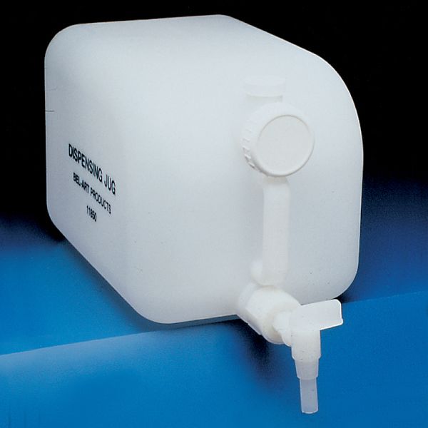 Dispensing Jug, 20 L, 5 Gallon, Made Of HighDensity Polyethylene