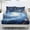 Cosmic Galaxy, variant on Xixirimido Butterflies White Print 3Pcs Fitted Sheet Set Soft Bed Sheet with 2 Pillowcases Wrinkle Resistant Bedding Set Breathable Mattress Sheets, Queen Size