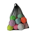 thumbnail image 3 of harper 12 Pieces Tennis Balls Exercise Playing Balls Professional Rubber Training Balls Mix Color, 3 of 9