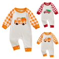 thumbnail image 6 of JLMSPLWG 3t Christmas Outfit Girls Christmas Boys Christmas Newborn Outfit Boy Girls Size 5 Clothes Baby Clothes 12 Months Preppy Clothes for Girls, Orange 0-3 Months, 6 of 6