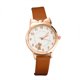 thumbnail image 2 of Reloj de cuarzo para mujer, relojes para mujer, diseño coreano de última moda, informal, blanco, reloj de cuarzo moderno para mujer, reloj de moda, 2 of 3