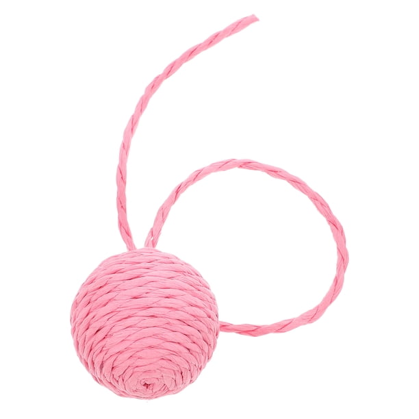 Juguetes interactivos para gatos, cuerda de sisal, pelotas con cascabeles, repuesto para rascador, accesorios para rascar y jugar en interiores