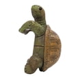 thumbnail image 1 of LOVIVER Turtle Flower Pot Hugger Cartoon Planter Pot Decorations for Fence Lawn Home standing upright, 1 of 8