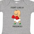 thumbnail image 4 of Inktastic Nicu Fight Like a Preemie Baby Boxer Boys or Girls Baby Bodysuit, 4 of 5