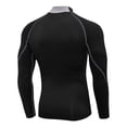 thumbnail image 3 of EGNMCR Mens Quick Dry Sports Jacket Fall and Winter Fitness Long Sleeve Zipper Casual Turtleneck Jacket Athletic Running Jacket, 3 of 3