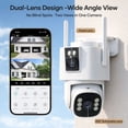 thumbnail image 6 of No WiFi Cellular Security Camera for Farm, Cabin & Jobsite, 4G LTE, 24/7 Recording, Solar Powered, Night Vision, 32GB SD, 6 of 9