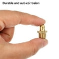 thumbnail image 5 of Unique Bargains 50 Pcs M10x1 Grease Nipple Fitting Straight 180 Degree Angle Brass Grease Zerk Fitting Adapter for Car, 5 of 6