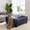Navy, variant on Homestock Contemporary Cool Square Tufted Leather Upholstered Lift-Top Ottoman With Spacious Interior Compartment, Storage Coffee Table, Cube Bench, 35.43"D X 35.43"W X 19.68"H-Color:White