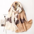 thumbnail image 2 of Bufandas de moda para mujer, ligeras, elegantes, estampadas, bufanda enorme, estola larga y suave para abrigo de cuello, 2 of 4